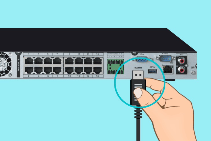 check the nvr connection: