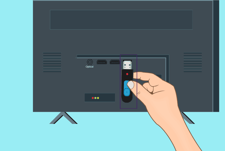 unplug all other hdmi devices