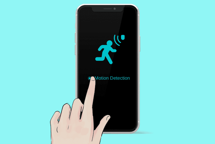 enable the night owl motion detection