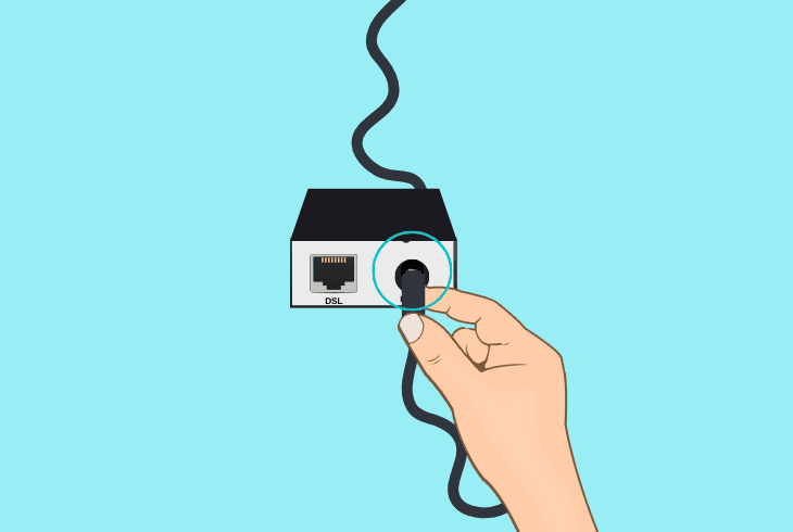 verify the poe camera connection
