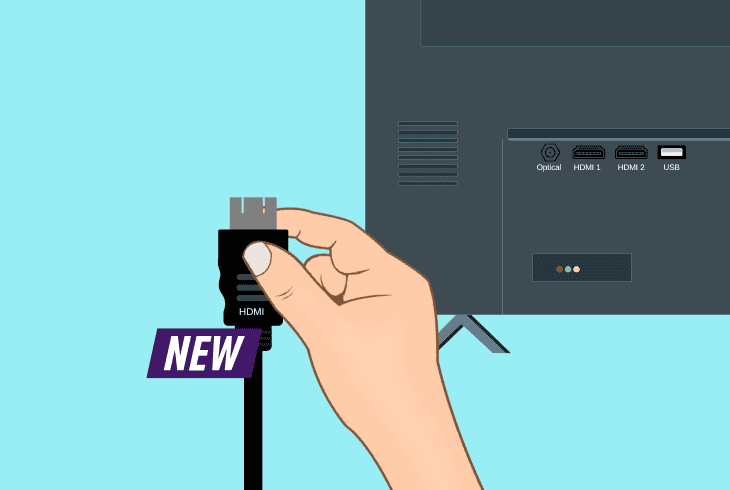 use a different hdmi cable or port
