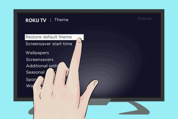 tweak the roku theme & power saver