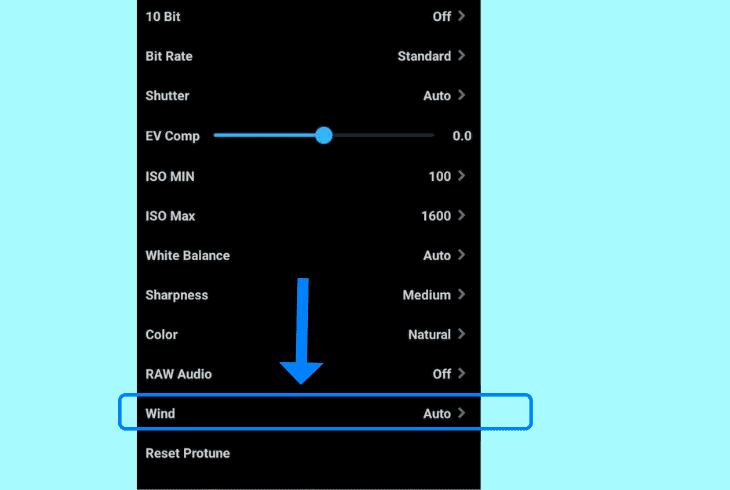 wind noise reduction: