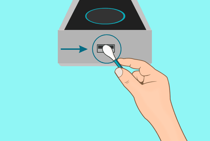 clean the ring doorbell charging port pins