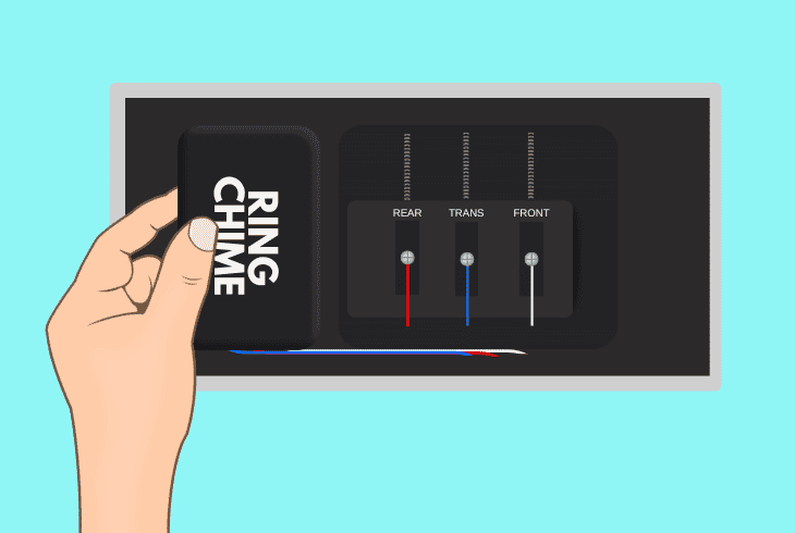 inspect power supply of the ring doorbell