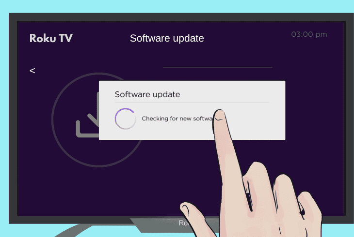 install the update on roku ultra: