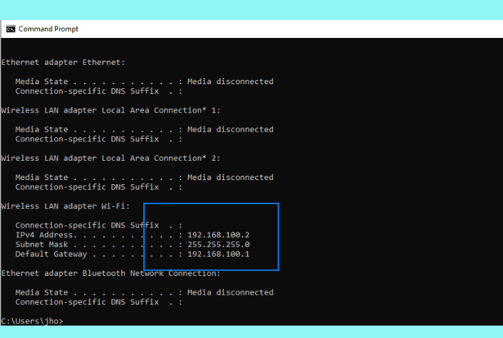 access the router gui: