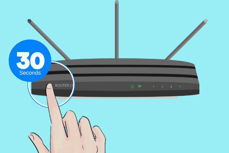 check for issues with the router network