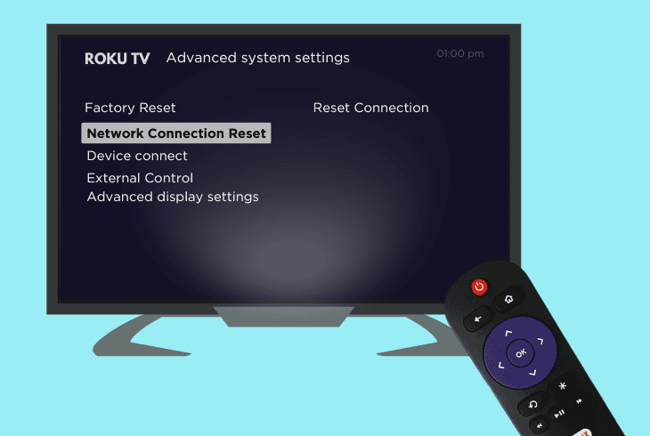 reset the roku ultra network connection