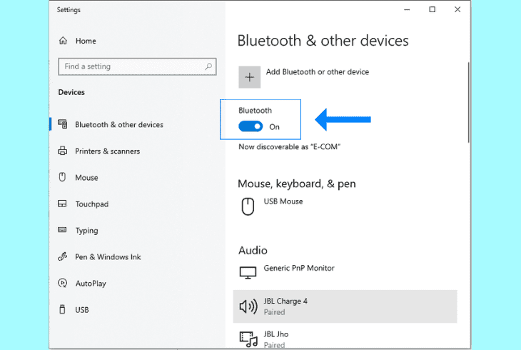 disable bluetooth on windows & mac