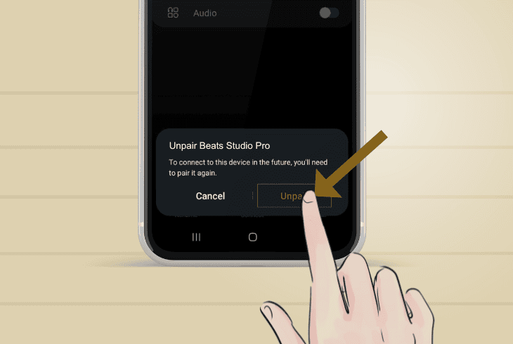 how to disconnect android/ios devices: