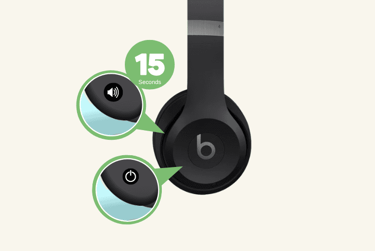 factory reset your beats headphones