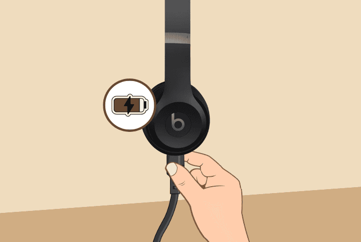 fully charge the beats headphones