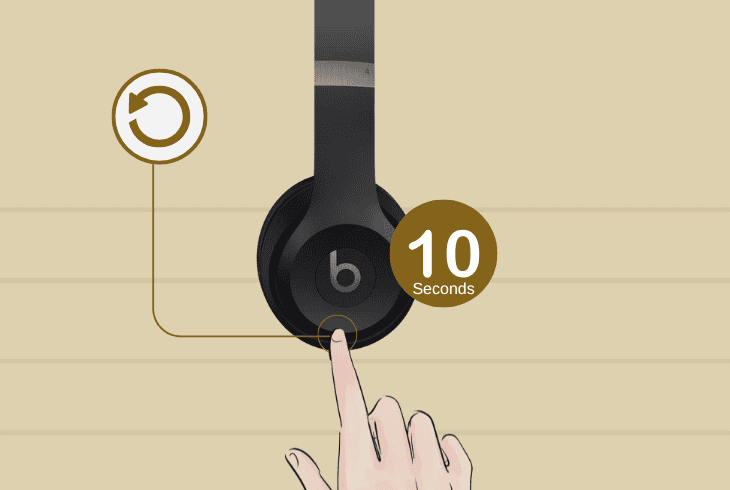 reset beats studio pro headphones