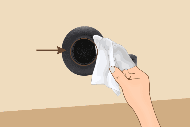 clean the beats studio pro microphone