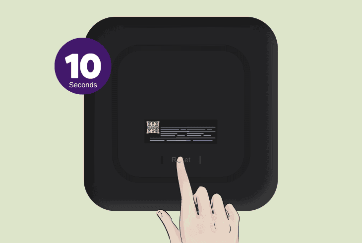 using the physical button