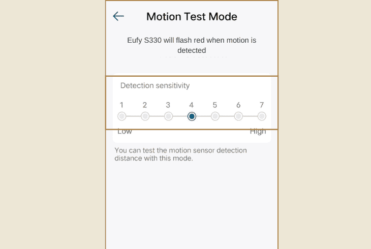 motion detection