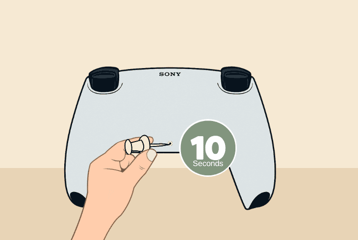 reset dualsense controller