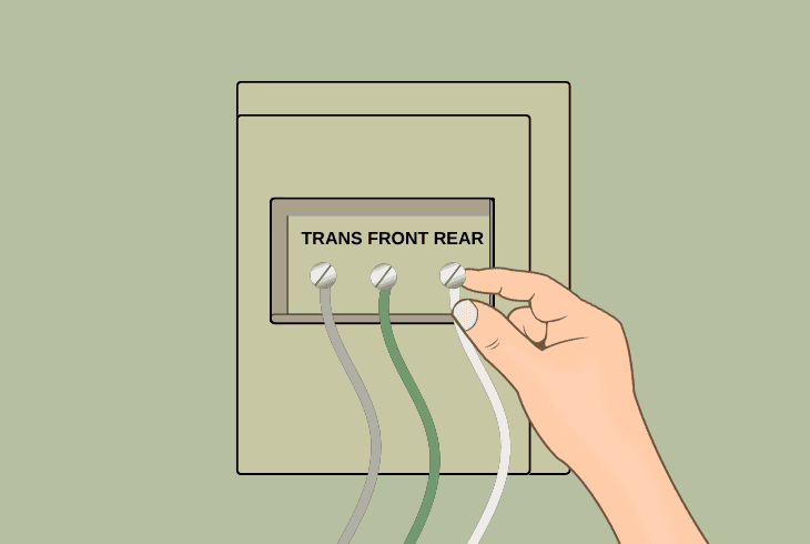 temporarily disconnect the indoor chime (wired)