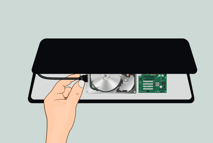 reinsert the lorex dvr hard drive