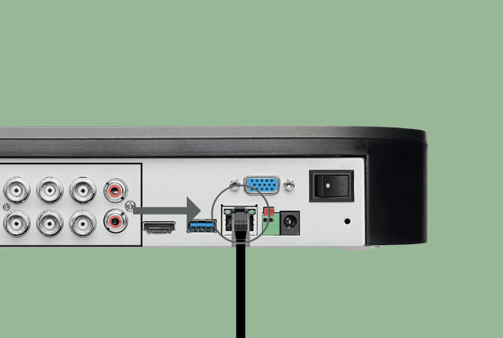 reconnect the lorex recorder ethernet (poe cameras)
