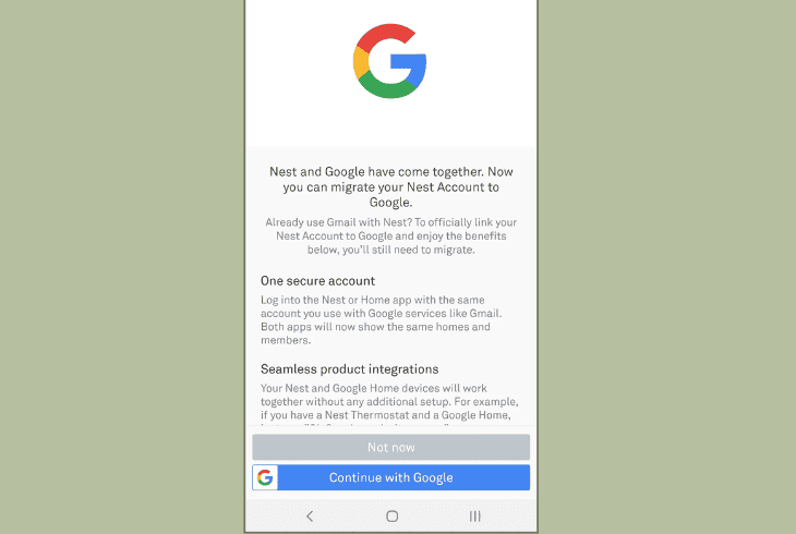 google home app migration (battery models):