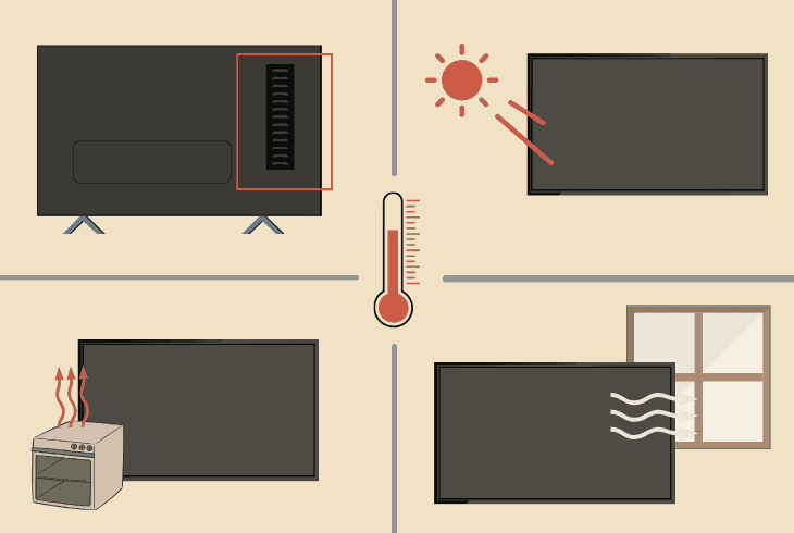 how to resolve vizio tv overheating: