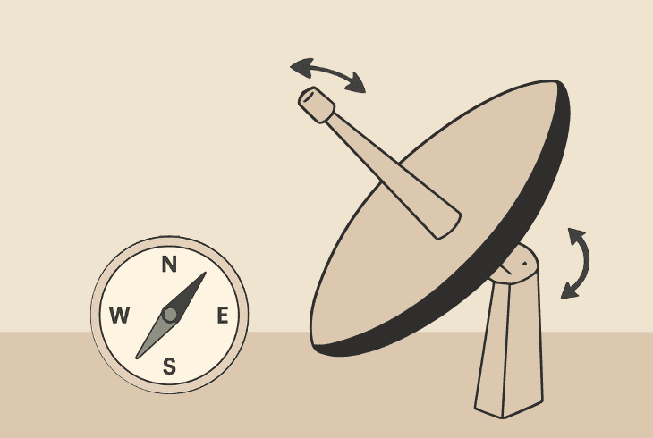 DIRECTV Error Code 721? (Fix Channel Issues Now!) 11 adjust the azimuth