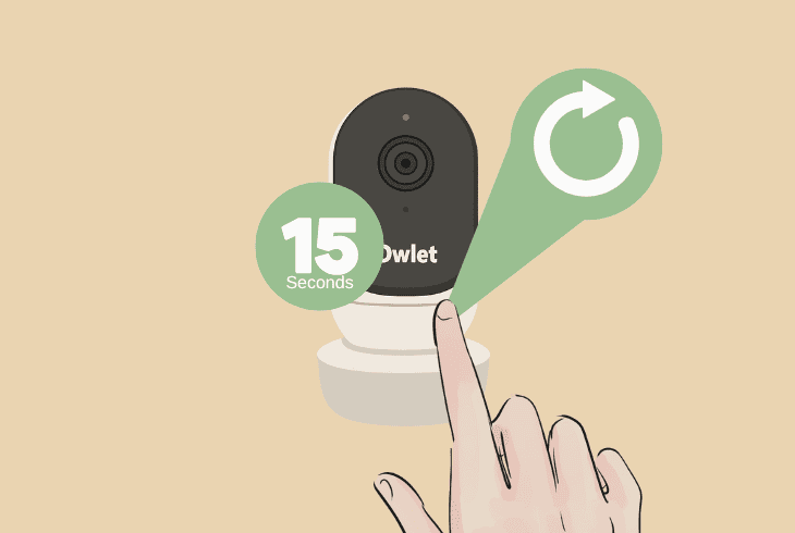 reset owlet cam 2 to defaults