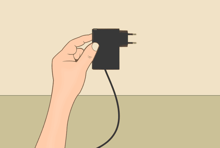 test the tv with a different adapter: