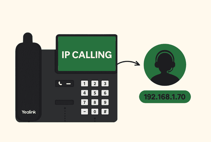 conduct the direct ip call test