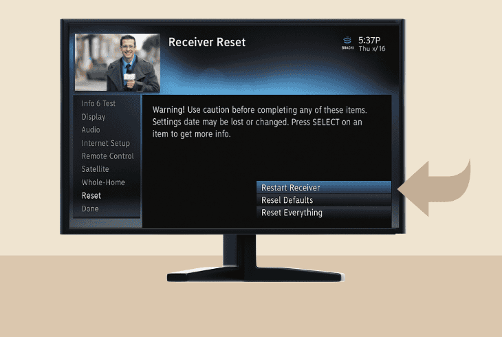 DIRECTV Error Code 721? (Fix Channel Issues Now!) 3 restart the directv receiver