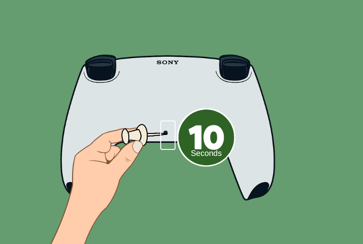 reset your dualsense controller