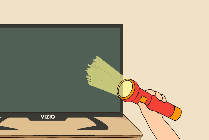 diagnose a faulty backlight