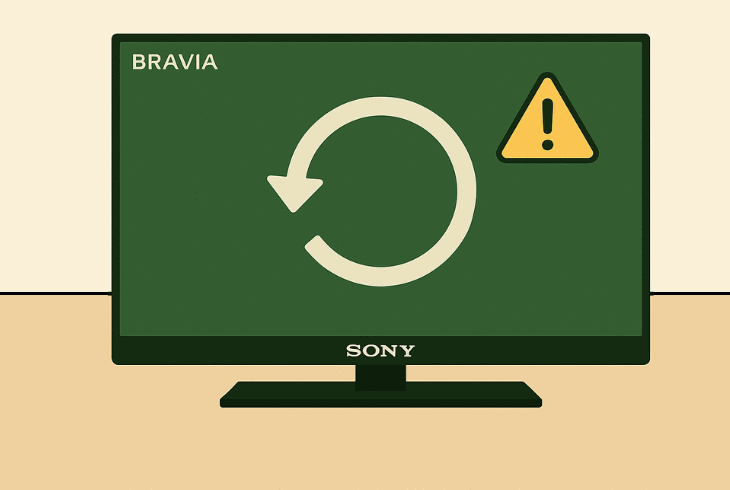 sony bravia tv keeps rebooting