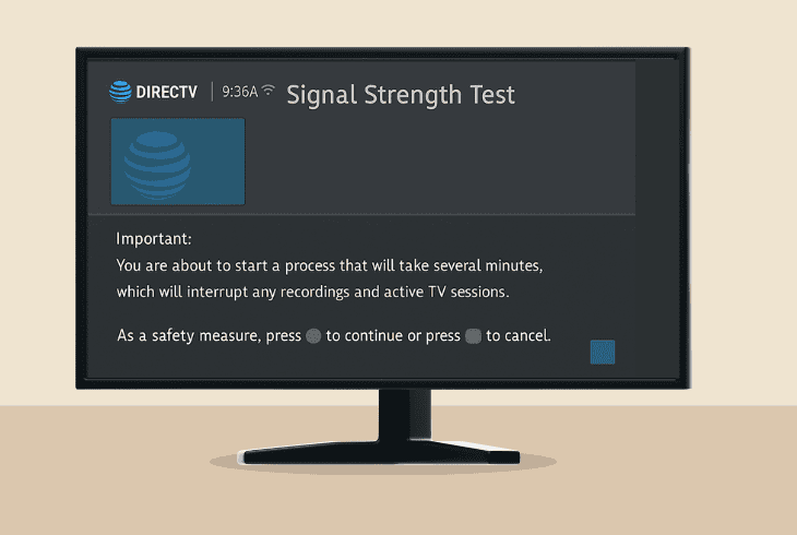 test your satellite signal strength