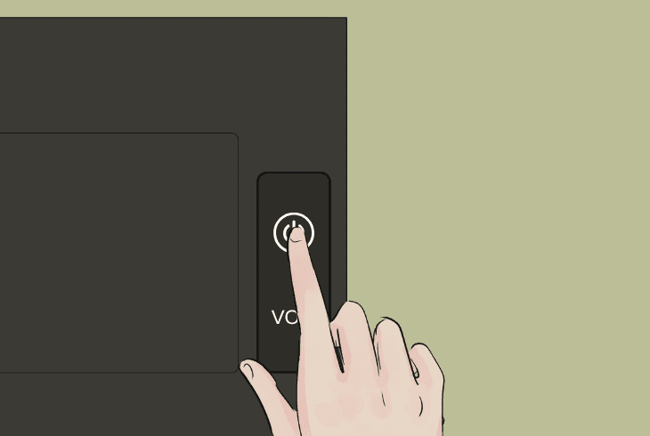 factory reset through tv: