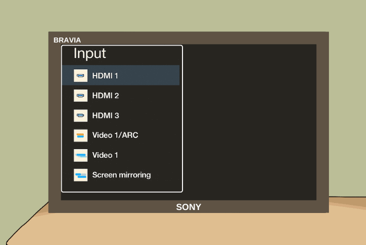 change source & unplug hdmi