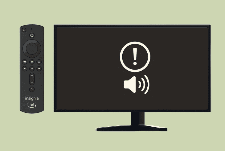 insignia fire tv black screen with sound