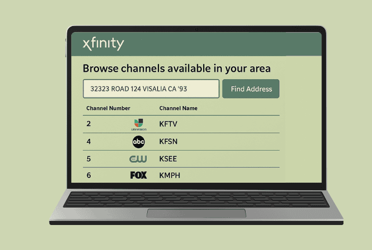 check your channel lineup