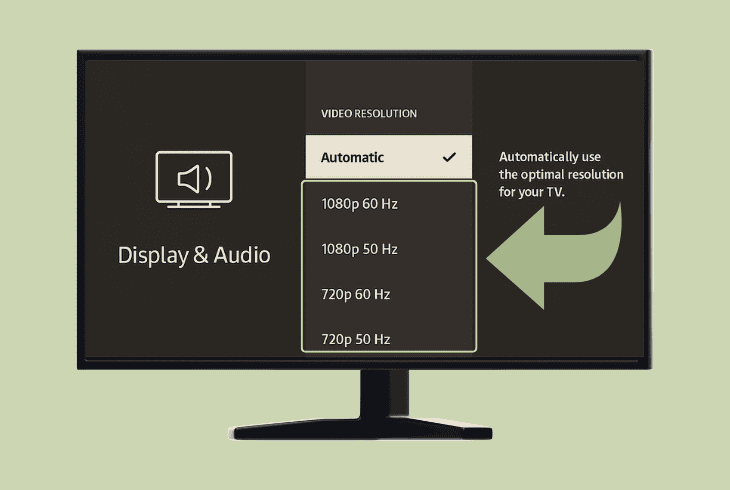 Is Your Insignia Fire TV Screen Flickering? (Fix It Fast!) 7 test with a different resolution