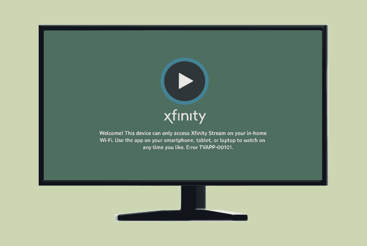 xfinity stream error tvapp-00101