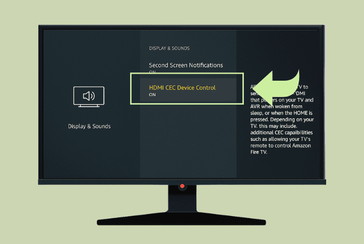 deactivate the hdmi-cec feature