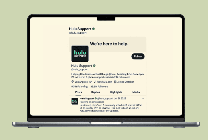 check the hulu server status