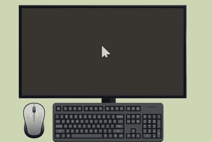 use a usb keyboard & mouse