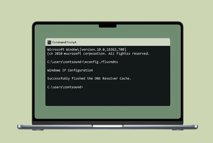 flush your dns (network reset)
