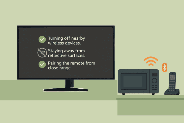 Insignia Fire TV Remote Not Working? (Easy Fixes!) 8 resolve any ir or rf interference