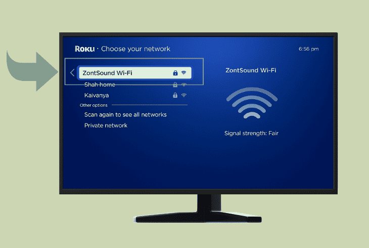 switch roku wi-fi frequency (2.4 ghz / 5 ghz)