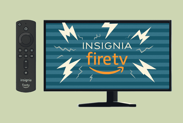 insignia fire tv screen flickering