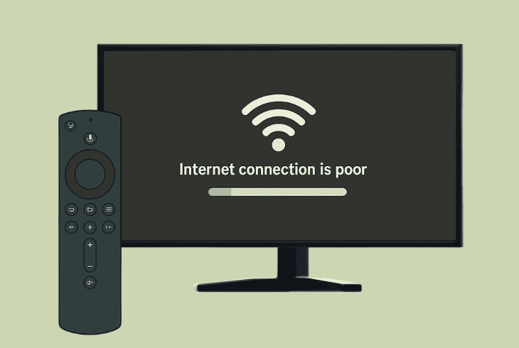 verify the smart tv’s internet connection